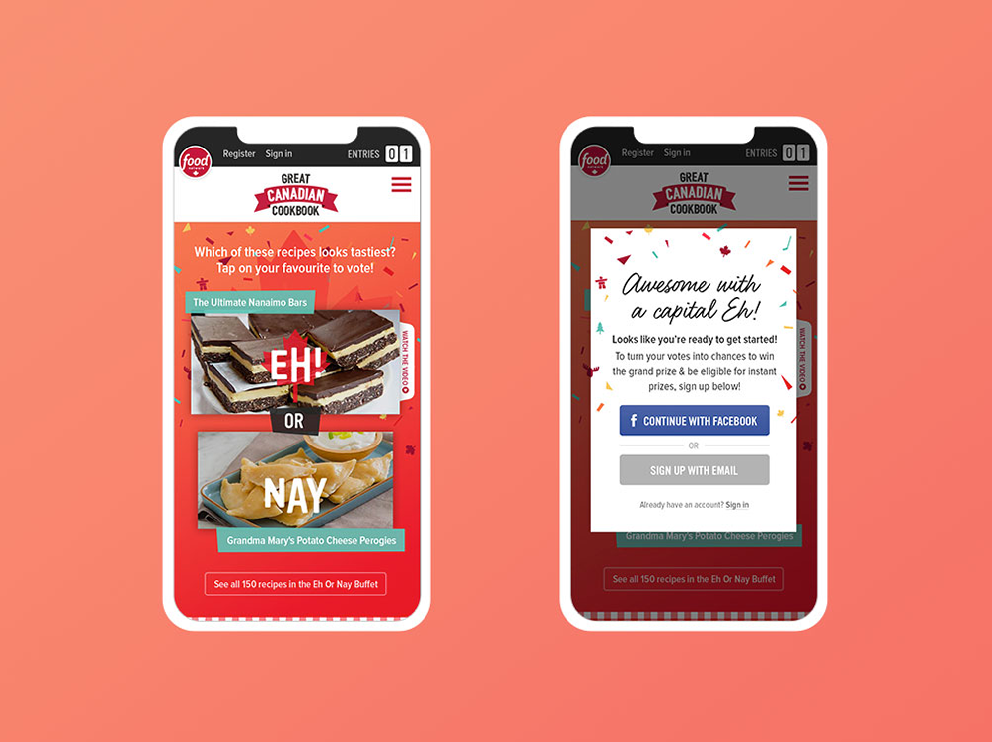 Food Network — Great Canadian Cookbook Sweepstakes