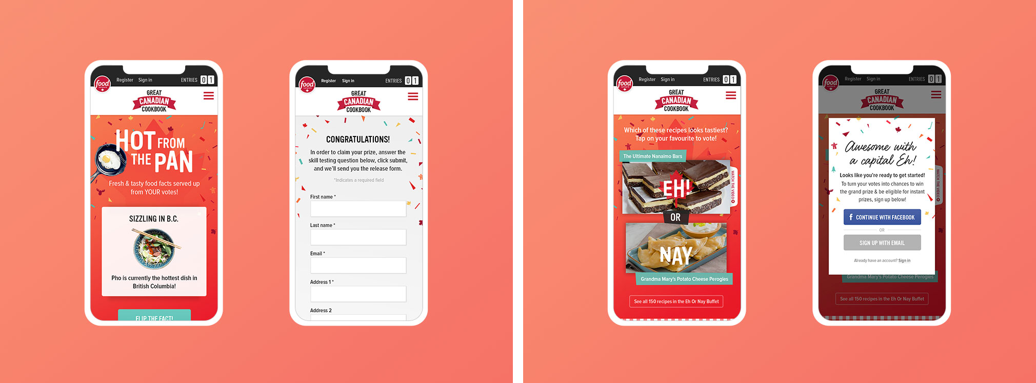 Food Network — Mobile Experience